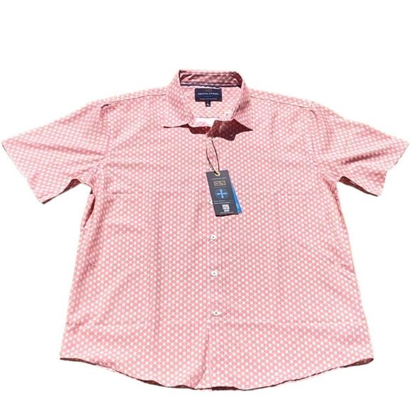 NICKEL & IRON MENS NWT STRETCH PERFORMANCE SHIRT QUICK DRY MOISTURE WICKING XL - Picture 3 of 9